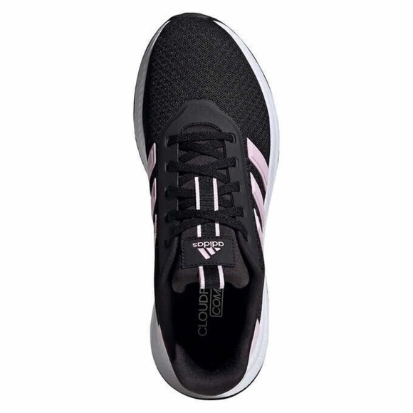 New Adidas Women’s X_PLR Path Black & Pink Sneaker ID0485 Shoes Lace Up Comfort - Picture 7 of 8
